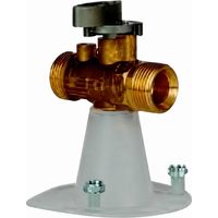 Valvola di giunzione sferico-conica tipo E, gas con base 33X42