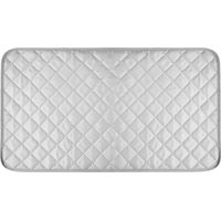 Planche à repasser de bureau de 45 x 85 cm, tapis de repassage pliable, planche à repasser de voyage portable, tapis de repassage de bureau et de lit