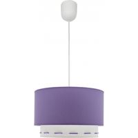 Colgante Trazos 1xe27 Lila Regx30x30 Cm