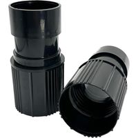 Sollbry Stück Universal-Staubsaugerschlauch-Adapter-Konverter-Anschlusszubehör Innendurchmesser 48 mm/Außendurchmesser 50 mm
