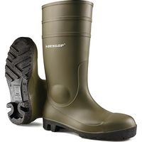 STIVALE PVC ANTINFORTUNIO WORK-ITS DUNLOP - VERDE S5 45- 1 paia