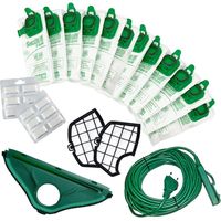 Sacchetti folletto vk 140 vk 150 12pz+12 profumi+2 filtri + spazzola + cavo 10m compatibili