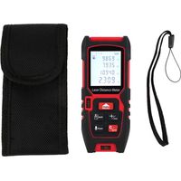 Télémètre laser portable, télémètre infrarouge Altimètre portable Mesure intérieure laser portable de haute précision(100M)