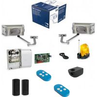 Came – Kit de motorisation de portail battant jusqu'à 4m – Moteur 230V – Charge max 540Nm – Technologie encodeur – 8K01MB009