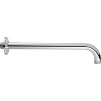 Braccio doccia in acciaio inox 20 cm 1/2" Gas Tecom BRD20ECO 200 mm