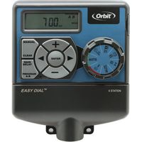 Programador de riego Orbit de 6 zonas HRC-050 con pantalla LCD – multiprograma