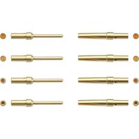 HARTING 09670005576 09 67 000 5576 Stiftkontakt AWG min.: 26 AWG max.: 22 Vergoldet 1 St.
