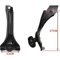 Lot de 1 Voiture Barres Toit Adaptateur Montage De Gouttière pour Galerie De Toit Support Montage pour Projecteur Toit Voiture Lumière Universelle avec Gouttière Toit Porte-Bagages Barres Toit(27CM)