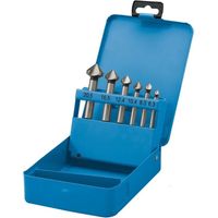 Kit 6 Frese Svasatori Punte Fresa Svasatrice X Tornio Trapano Svasare