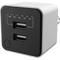 Doppel-USB-Ladegerät - GAO - Einstellbarer Timer, automatische Abschaltung
