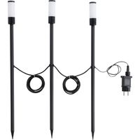Lampade Da Esterno Zancaro 1 Alluminio Nero Plastiche Bianco Led 1W 390Lm Ip44