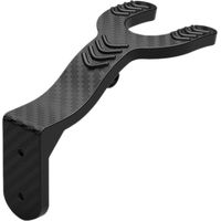 Support de casque moteur multifonction avec ABS en noir pour montage mural des supports