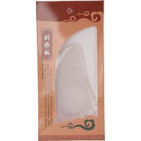Pierre de quartz rose pour massage Gua Sha visage, outil portable en forme de griffe pour cou, corps et thérapie anti-âge.