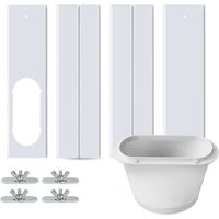 Lot de 4 Kit Calfeutrage Climatiseur Mobile, Joint Porte Fenetre Climatiseur Mobile
