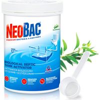 NeoBac 600 g Activateur bactérien pour fosses septiques et stations d'épuration, réduction des odeurs