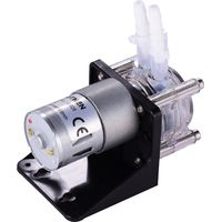 GROTHEN DC 24V Peristaltic Pump with Silicone Tubing High Flow Water Liquid Pump Dosing Vacuum Pump
