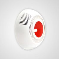 Alarme de fumée d'incendie Nouvelle apparence Détecteur de fumée Alarme incendie Alarme incendie Décibel élevé (1 paquet)