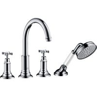 hansgrohe AXOR Montreux Mezclador de 4 agujeros para azulejos,