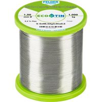 Felder Bobina de Hilo de Soldadura 1 mm Sin Plomo 1 kg