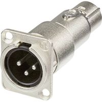 Adaptateur XLR Neutrik NA3MDF XLR mâle - XLR femelle 1 pc(s) D22443
