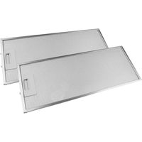 2x Filtro Metálico Respekta 456x185x8mm GRI0025433A