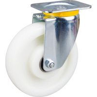 Lenkrolle mit Plattenbefestigung und Schwerlastrad aus Polyamid 700-800Kg TENTE 4680UOP200P63