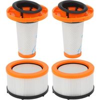 DTEKGAZ - 2er-Pack Ersatzfilter für Rowenta X-Force Flex 9.60 Animal Akku-Staubsauger RH20xx RH2078 RH2037 RH2038 RH2039 RH20C2 – 2 Schaumstofffilter ZR009010 + 2 Motorfilter