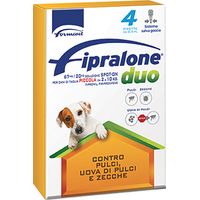ANTIPARASSITARIO FIPRALONE DUO CANE FORMEVET - KG 2/10 CF=PIPETTE 4- 1 confezioni