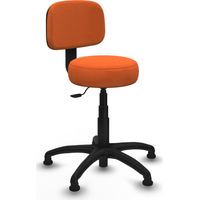 Silla Llanos giratorio bali naranja base poliamida 600 topes