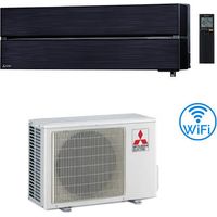 Climatiseur Mitsubishi Kirigamine Style Noir Wifi MSZ-LN35VGB 12000 BTU INVERTER classe A+++ /A+++