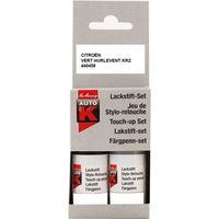 Stylo de retouche et vernis pour carrosserie - Citroën - Vert Hurlevent - Auto K