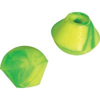 Moldex Replacement Foam Pods for Jazz-Band and WaveBand Earplugs 50 Pairs Yellow/Green SNR 27 dB