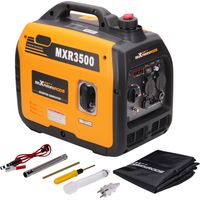 Stromerzeuger Inverter 3300W Benzin 4 Takt mit USB und 230 V Steckdosen Superleise und leicht als Notstromaggregat für Camping Reise Garage Wohnwagen Baustelle maXpeedingrods