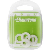 + GUARNIZIONI PER SANITARI PLATINUM BIANCHE MM2 BLISTER- pz.1 x 11/2- FAIDF- pezzi 1