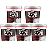 Enduit de cuvelage, hydrofuge, etanchéité cave, garage, sous-sols Arcacim cave - Offre Spéciale : 5 x 25 Kg Gris - ARCANE INDUSTRIES