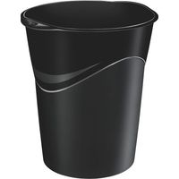 Corbeille à papier Pro noire 14 L