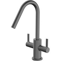 Bristan Cashew EasyFit Mono Kitchen Sink Mixer Tap - Gun Metal