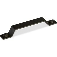 10er Pack - Bügelgriff KNUT BA 160 mm Aluminium Eisenoptik antik
