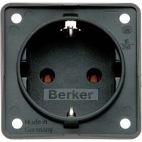 BERKER 0947782503 STECKDOSE SCHUKO INTEGRO EINSÄTZE SCHWARZ, MATT