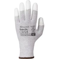 Gants antistatiques L avec embouts en polyuréthane 12 paires Mercator