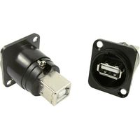 Adaptateur USB 2.0 type A femelle vers USB 2.0 type B femelle Cliff CP30114 1 pc(s) S248081