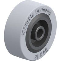 Rueda de mueble Blickle vpa 50/8g 40 kg diámetro 50 mm