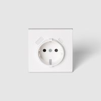 Tasten und Abdeckungen für Mechanismen Luxe 990 Weiß USB + Schuko
