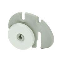 Rodillo de tambor para lavavajillas izquierdo AEG Electrolux Zanussi Juno privilegio 50269766007 Rex con placa de montaje