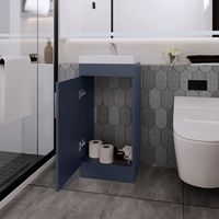 Madrid meuble de salle de bain en mélamine avec une porte