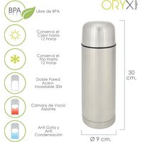 Thermos Liquido Acciaio Inox Antigoccia 750 Ml.