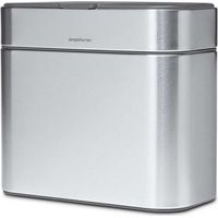 Simplehuman - Cubo de basura 4 L, acero inoxidable CW1645