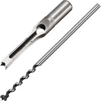 Mèches de forage hélicodales HSS, travail du bois, carré, outils de forage, mortaises carrées, trou carré, scie étendue 6.0mm 16mm 1 pièce,16mm