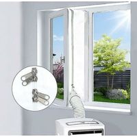 400cm Air Conditioning Window Seal Mobile Air Conditioning Window Sealing Fabrics Air Conditioning Window Seal Mobile Air Conditioner Accessory For