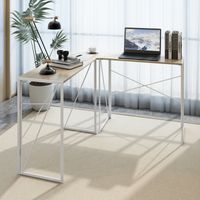 Modern Design L-Shaped Desk Corner Computer Desk PC laptop Computer Table Study Desk Home Office